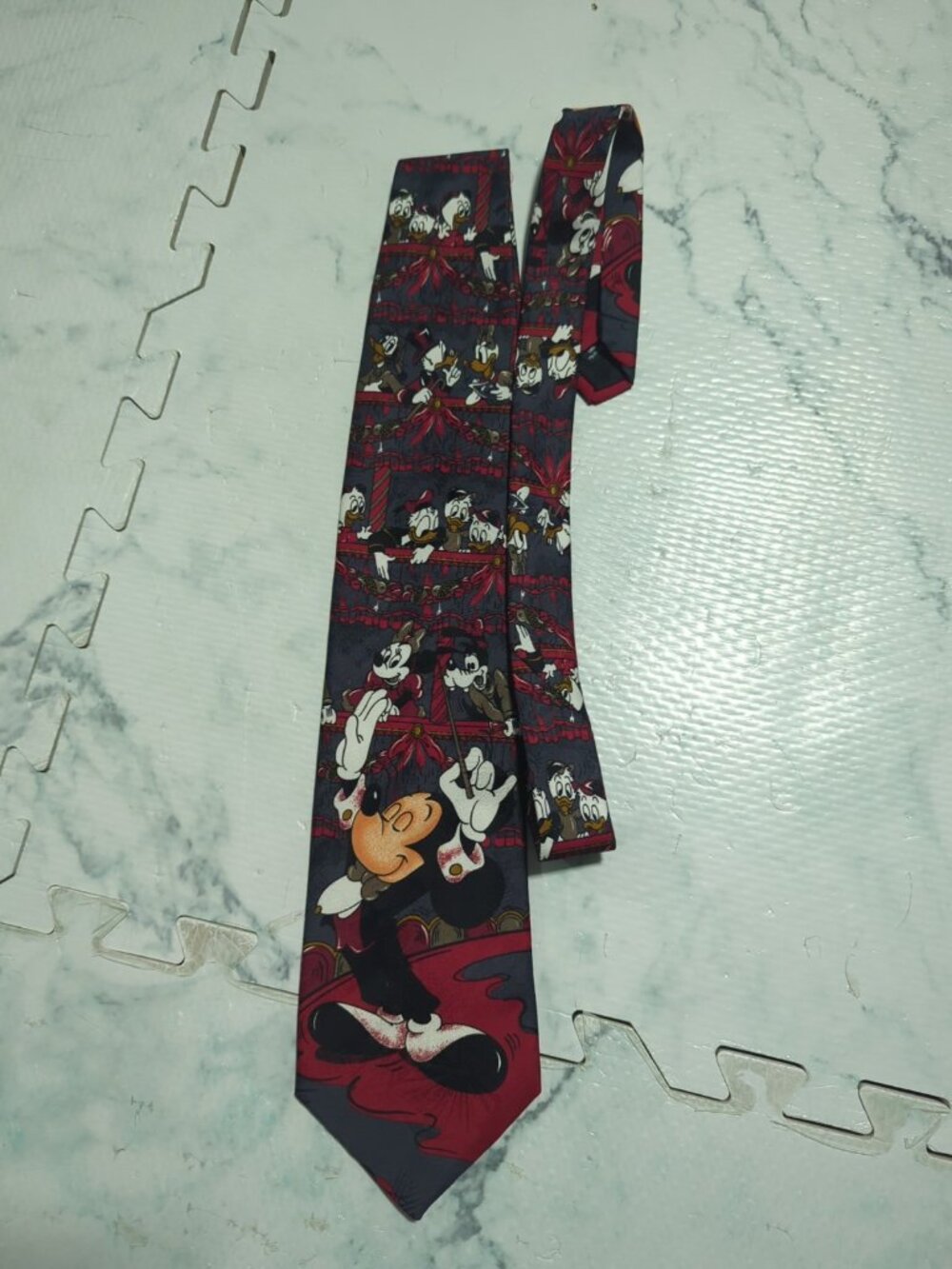 Conductor  Mickey Mouse Walt Disney Studios Necktie Balancine Tie Works Maestro